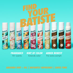 Batiste Dry Shampoo Blonde before and after look with blended color