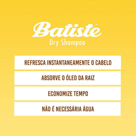 Batiste Dry Shampoo Blonde spray demonstrates fast root refresh without water