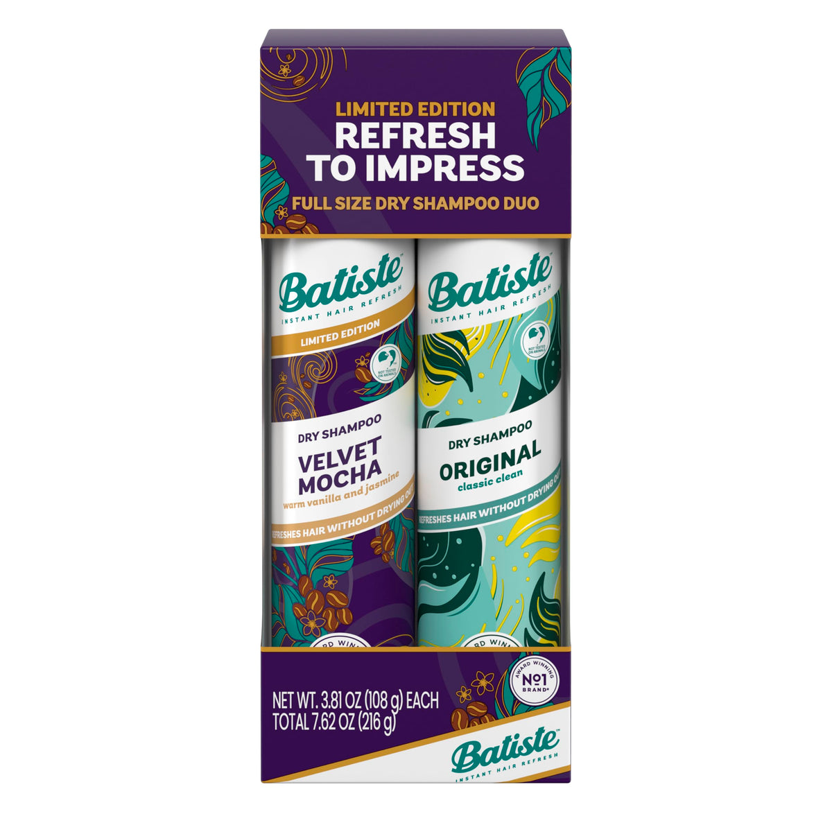 Batiste Original bottle front for quick refresh between washes