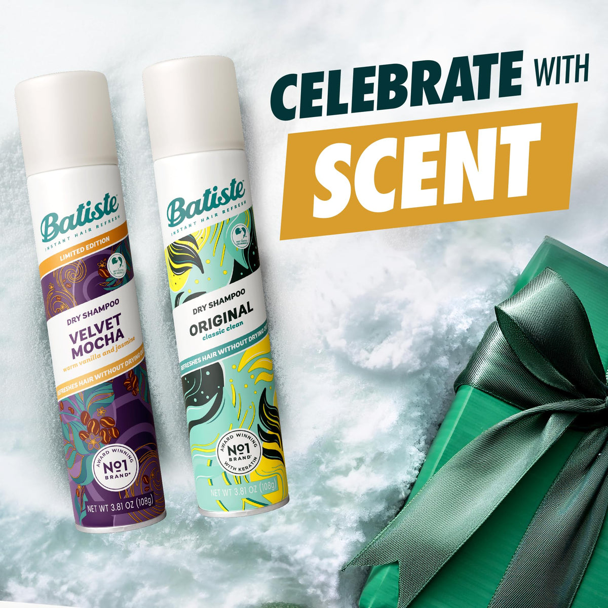 Batiste Compact travel-size image emphasizes on-the-go convenience