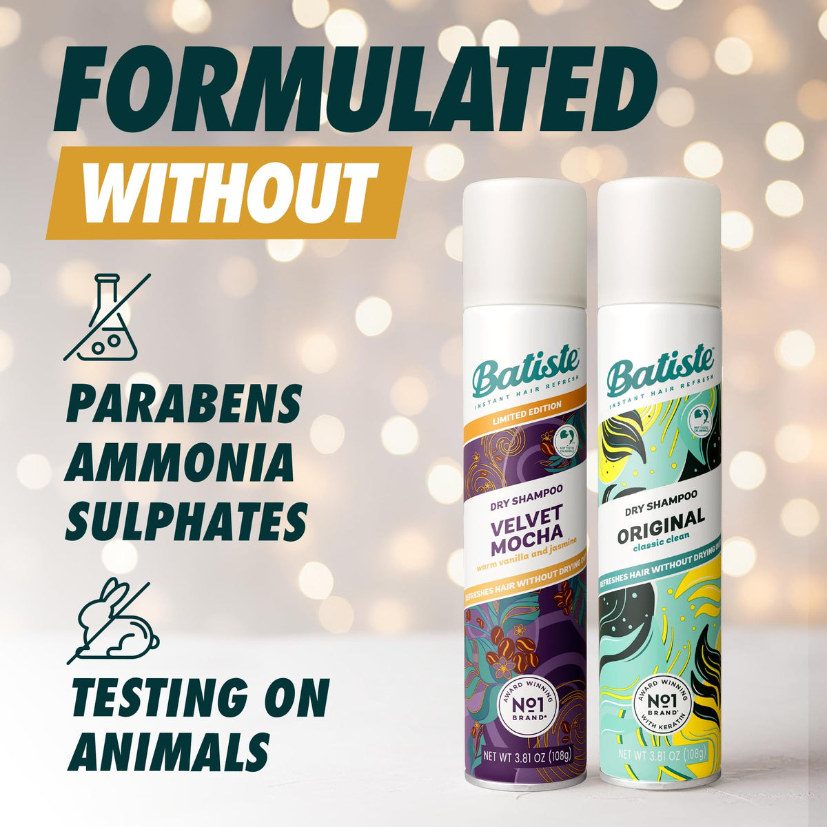 Batiste Easy-dispense usage demonstrates quick spray method