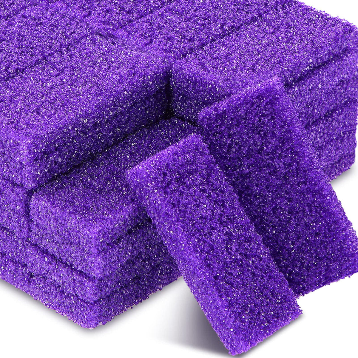 Batiyeer 100-pcs pumice stones pack for effective foot exfoliation.