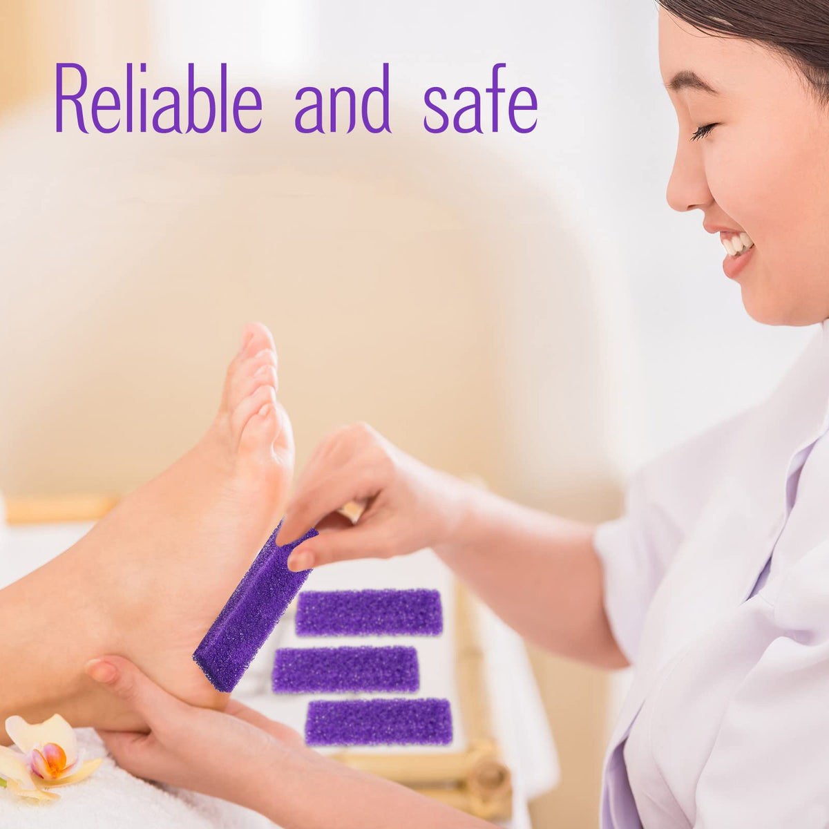 Batiyeer portable foot care kit fits in your bag.