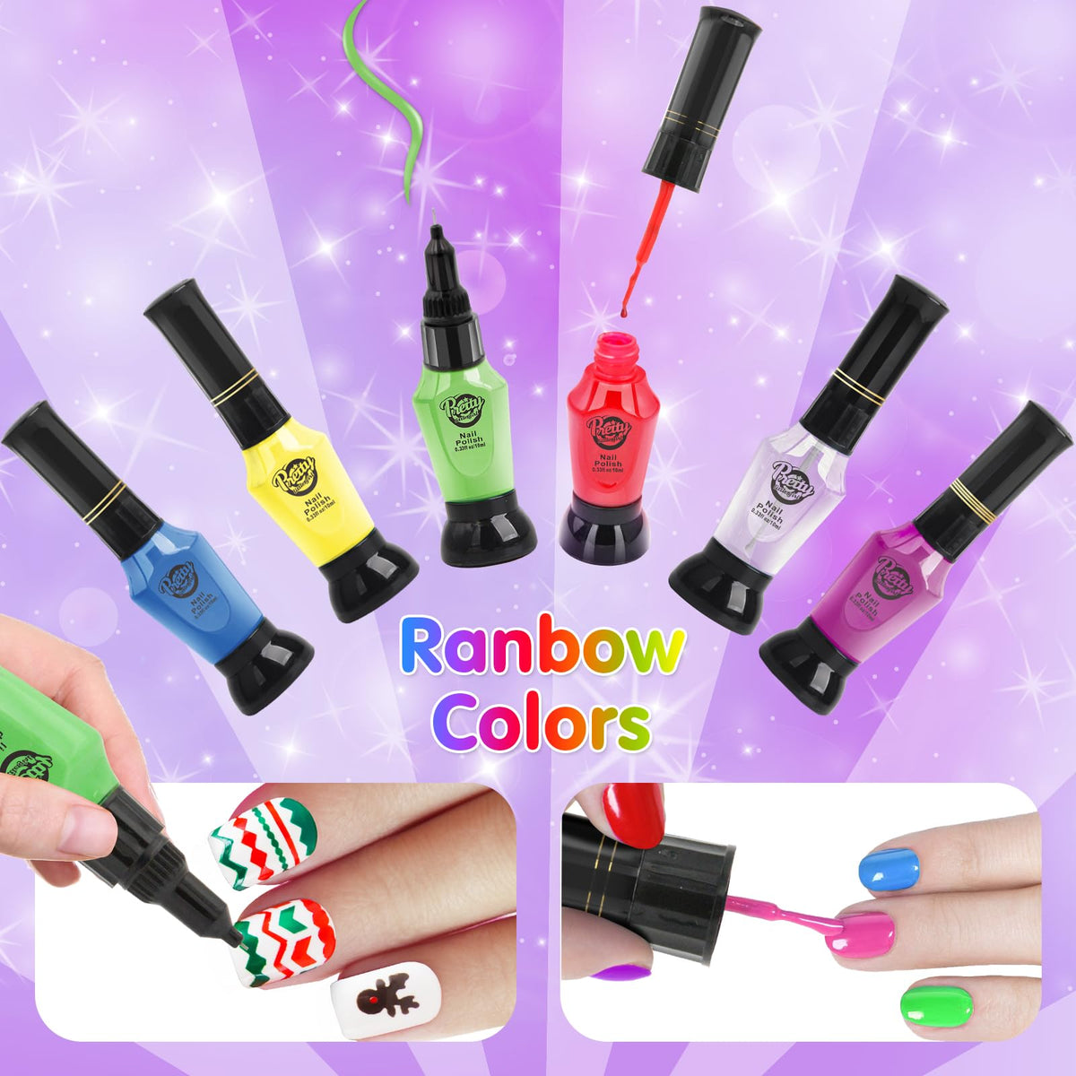 BATTOP gem dryer manicure tool quickly dries nails with airflow and no UV.