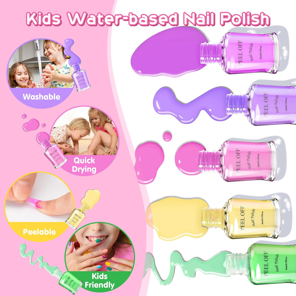 BATTOP nail art pen for quick patterns on small nails