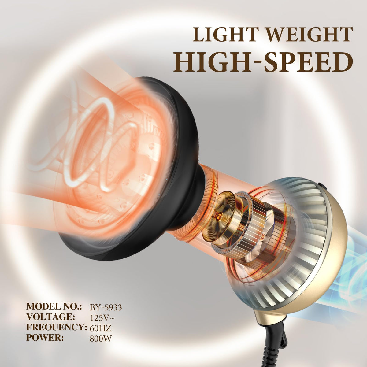 Bautia diffuser offers three heat settings to protect hair.
