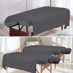 Bavlesfuire professional spa setup using four complete 3-piece sets.
