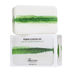 Baxter of California vitamin cleansing bar lather for all skin types