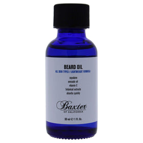Application dropper of Baxter beard oil for easy use.