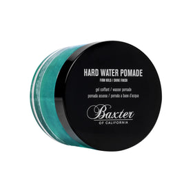 Baxter of California Hard Water Pomade bottle for easy styling and rinse-out