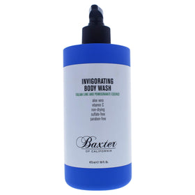 Baxter of California Invigorating Body Wash foam for a rich, easy rinse