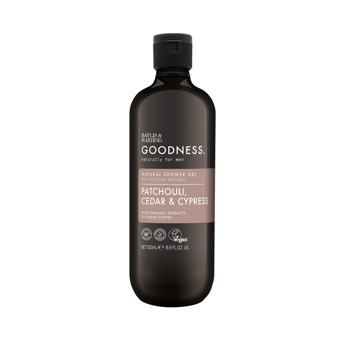 Baylis and Harding Goodness fragrance notes of mandarin, bergamot, cedar.