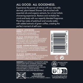 Baylis and Harding Goodness vegan-friendly label signals cruelty-free option.