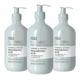 Baylis & Harding Kindness hand soap bottle with pear neroli fragrance for hydrated hands.
