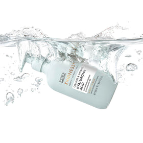 Baylis & Harding Kindness hand soap foam close-up highlighting gentle lather and spa-like experience.