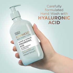 Baylis & Harding vegan-friendly, cruelty-free hand soap packaging for ethical use.