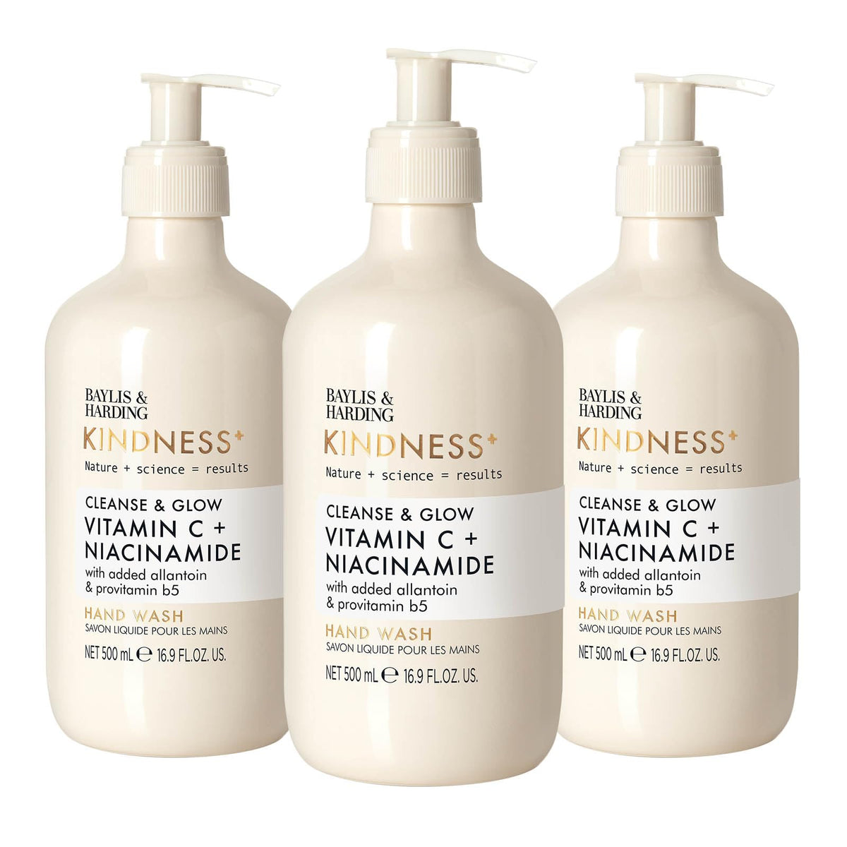 Baylis & Harding Kindness bottle shot showcasing premium hand soap