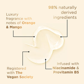 Baylis & Harding Kindness vitamin C niacinamide close-up of active ingredients