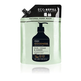 Baylis & Harding refill packaging highlights sustainable design reducing plastic waste.