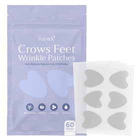 Bayside crows feet patches overnight for smoother eye area and early aging support.