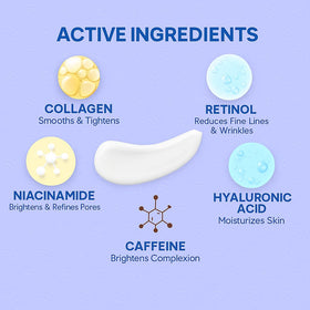 Bayside eye-area care patches promote hydrated, rested-looking eyes.