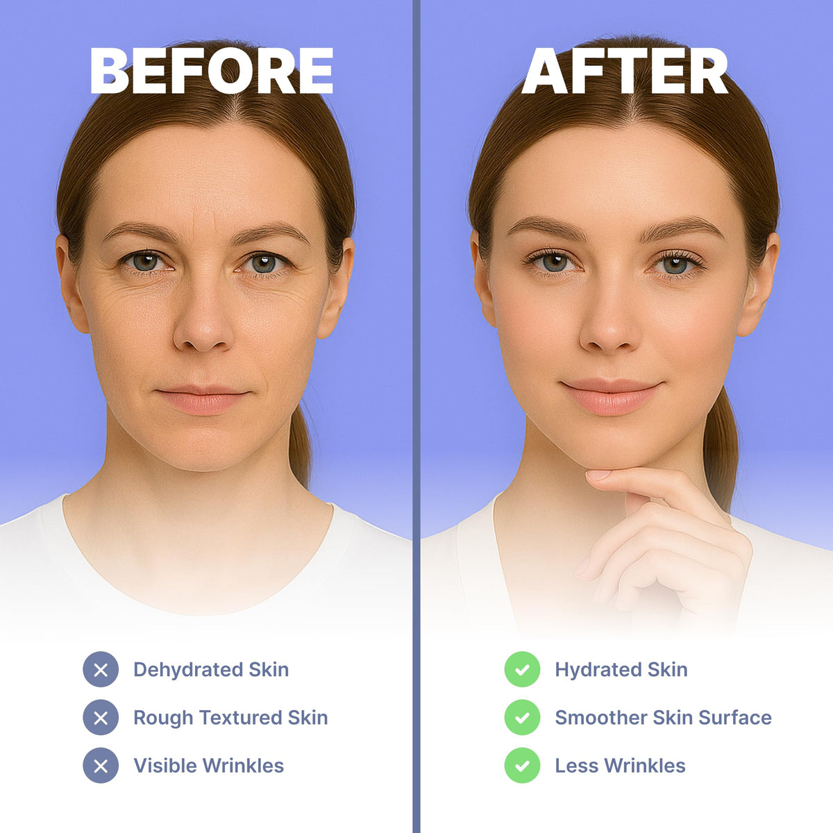 Bayside forehead wrinkle patches with retinol for firmer skin by morning.