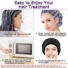 bbeautybaby soft-cotton-shell-heat-cap resting comfortably during treatment.