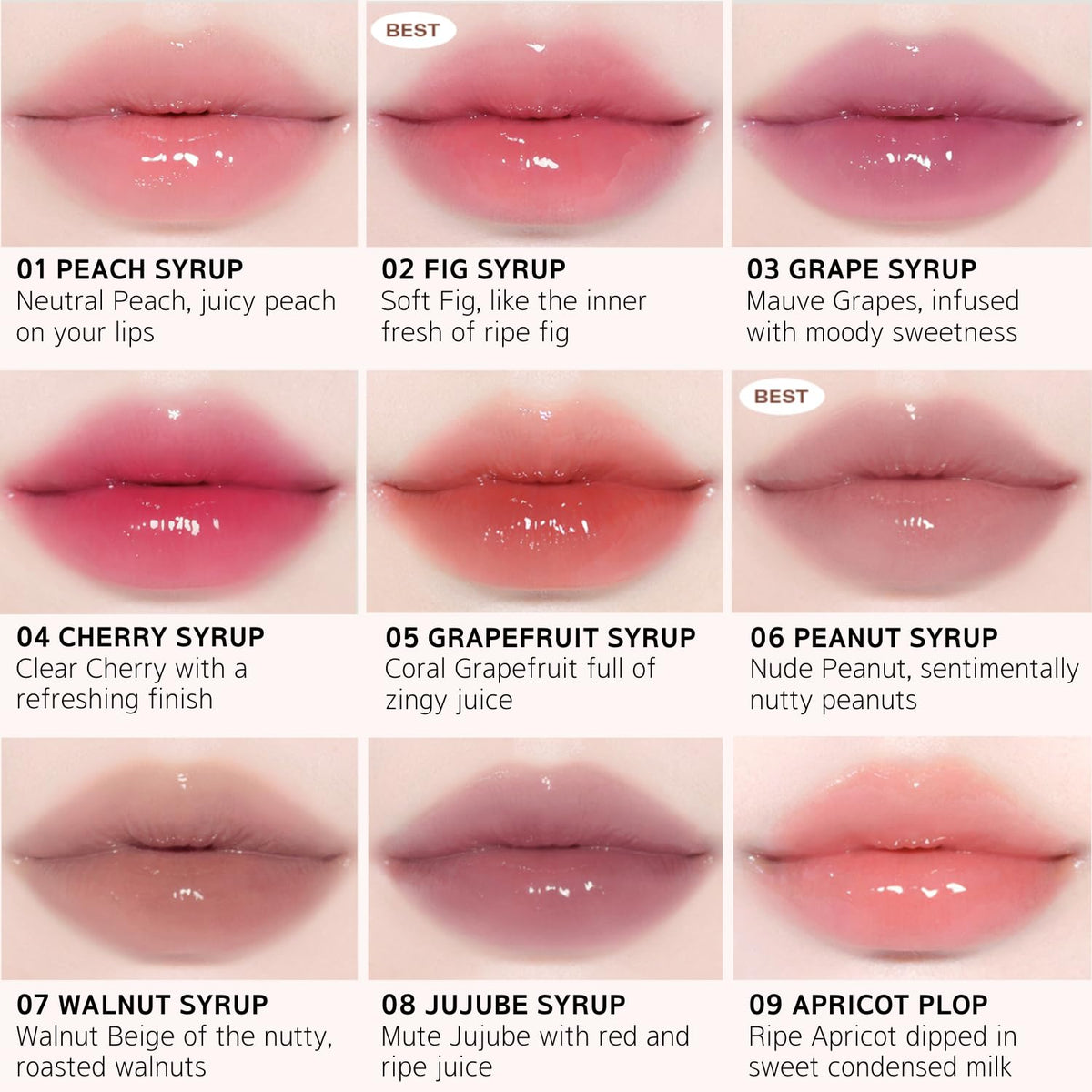 BBIA Over Glaze Lip Gloss applicator delivers smooth glide for precise application.