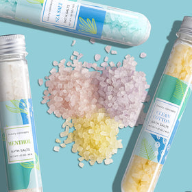 B C Beauty Concepts bath salts Honey Rose for a luxurious spa feel