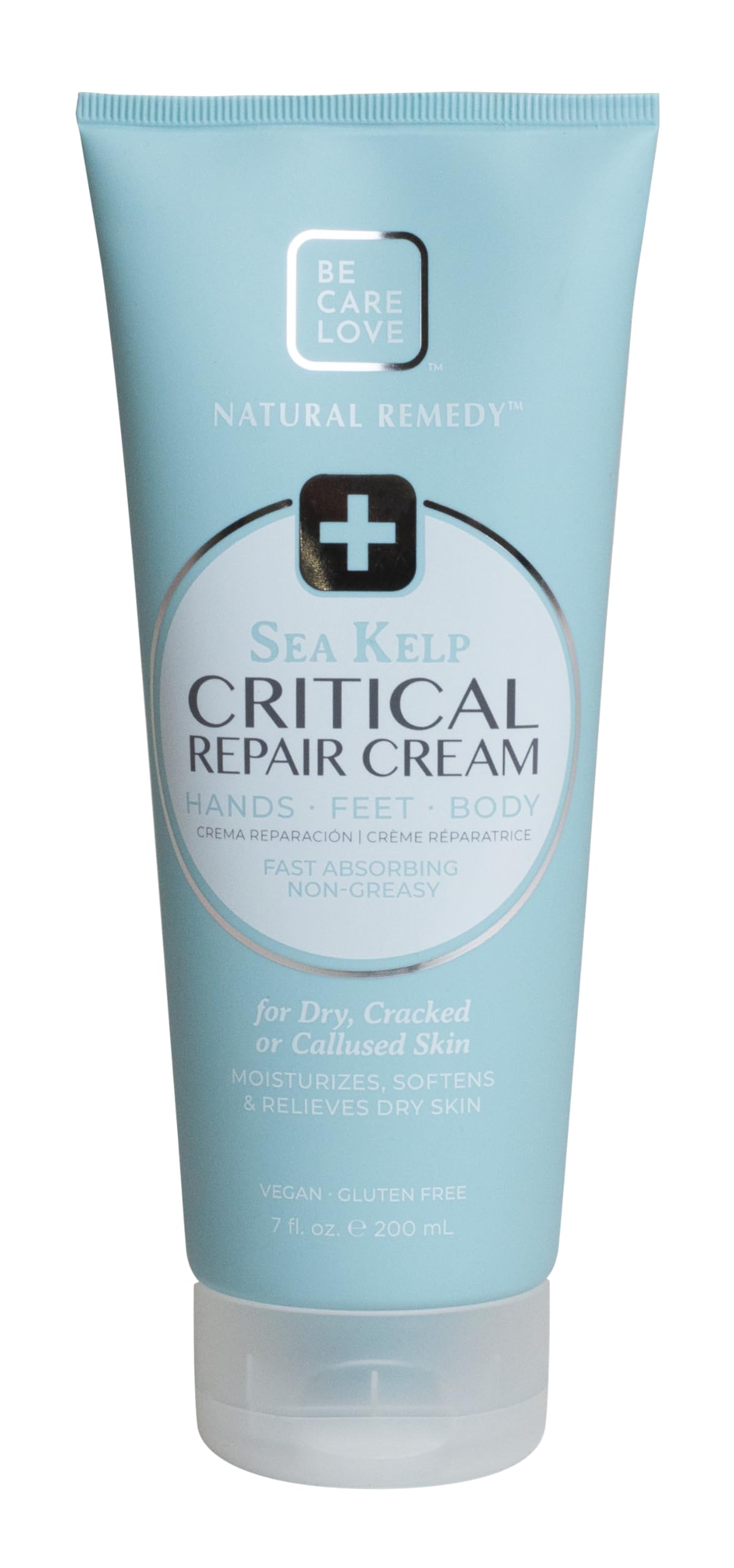BCL Spa Critical Repair Cream jar with arnica flowers for soothing, hydrating care.
