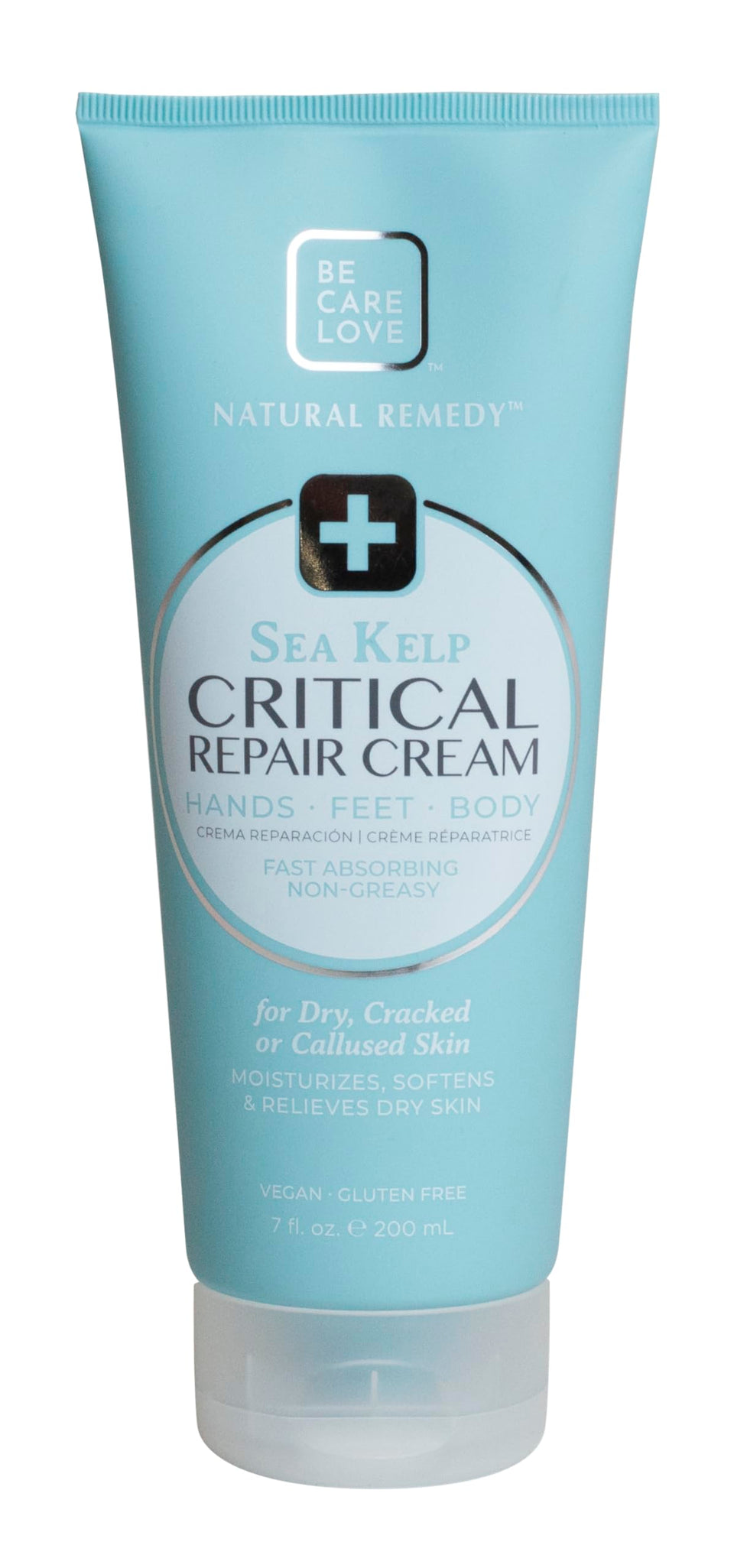 BCL Spa Critical Repair Cream jar with arnica flowers for soothing, hydrating care.