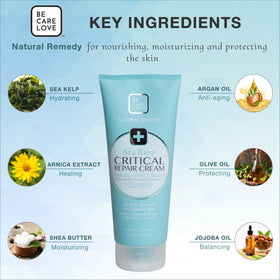 BCL Spa Critical Repair Cream sea kelp boosts minerals for resilient skin.