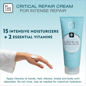 BCL Spa Critical Repair Cream argan oil nourishes and softens skin.