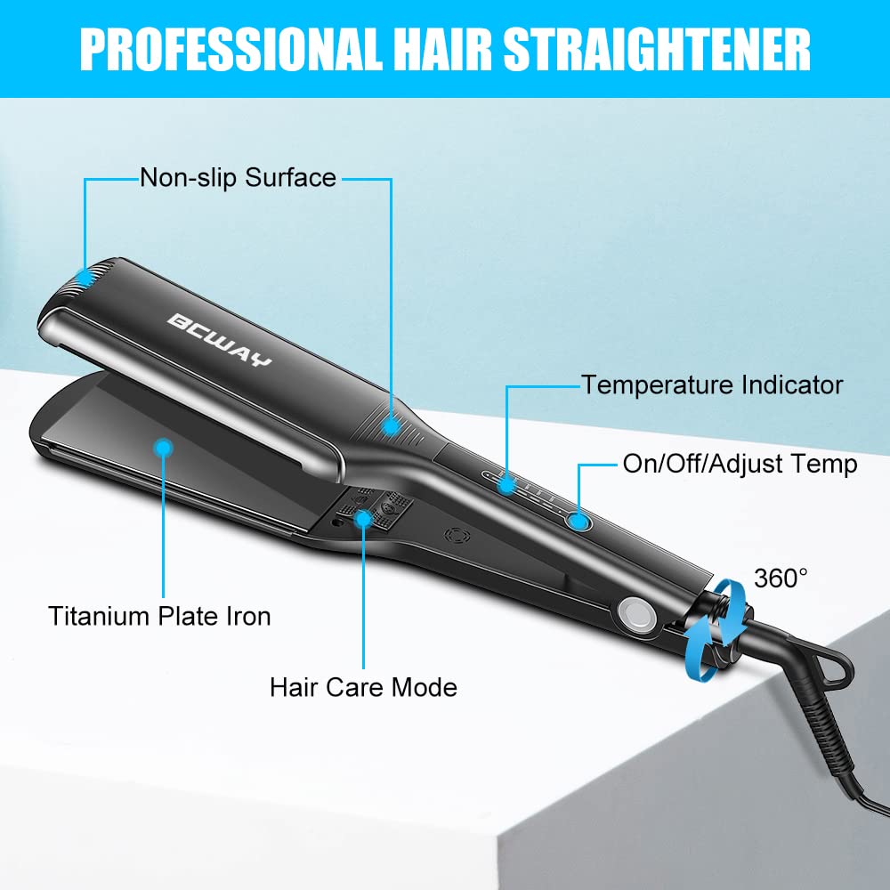 Bcway swivel cord enables tangle-free styling from any angle.