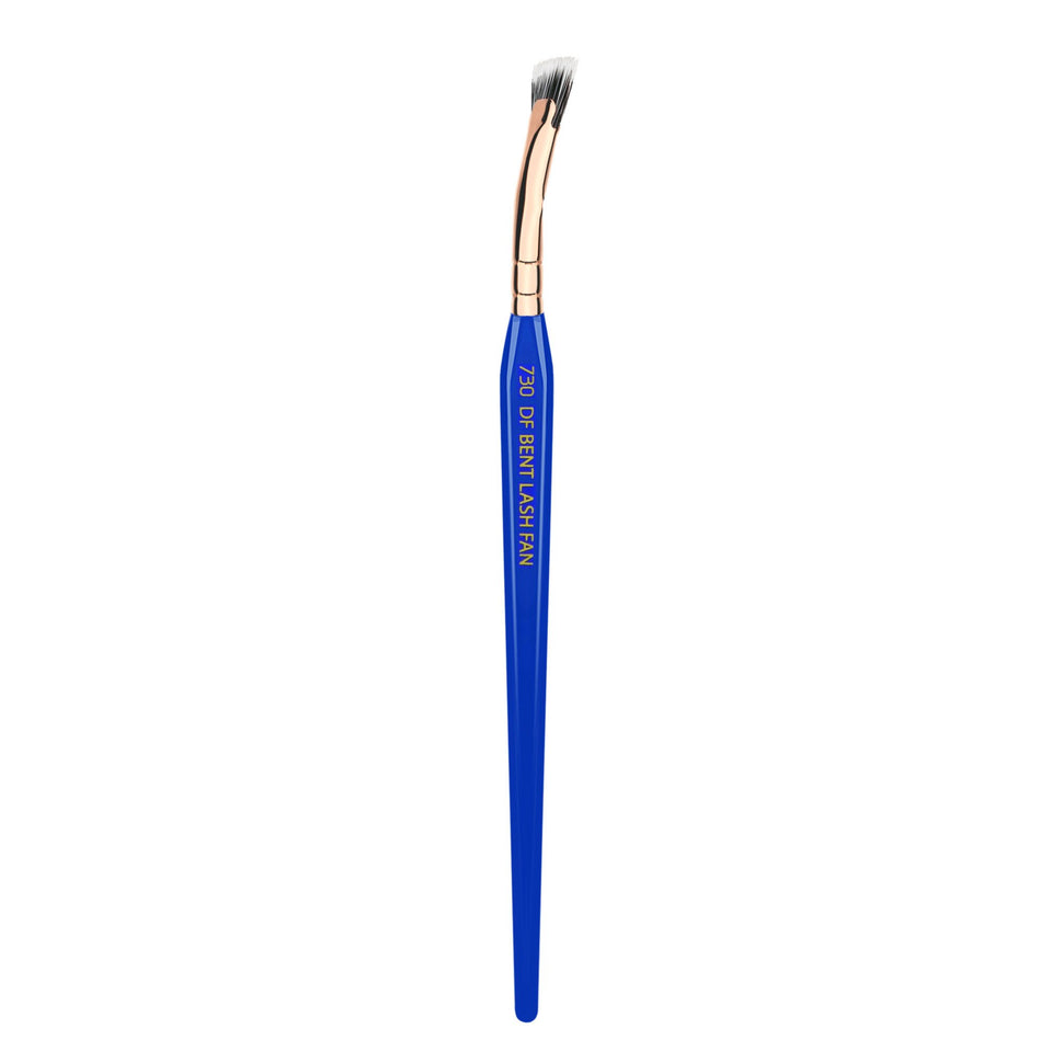 Bdellium Tools Golden Triangle 730 bent mascara fan brush tip reaches lash roots precisely