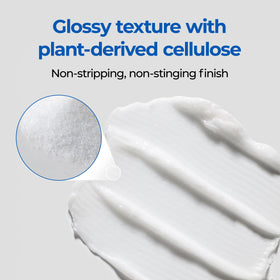 BE THE SKIN BHA+ pore clearing close-up shows refined, less congested skin.