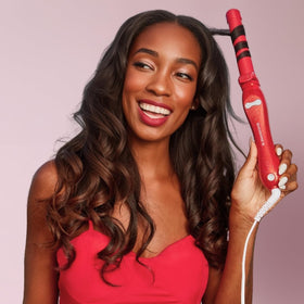 The Beachwaver Co B1 auto shut-off after 30 minutes for safety.