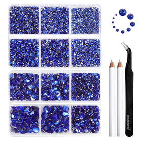Beadsland 8300 flatback rhinestones for crafts and nails