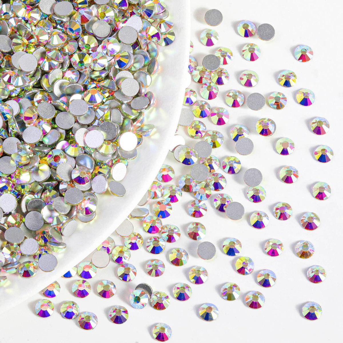 BEADSLAND crystal AB flatback rhinestones for clothing accents