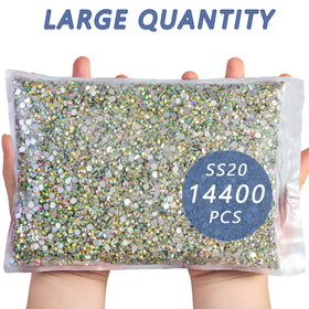 BEADSLAND crystal AB flatback rhinestones for mobile cases and tech art