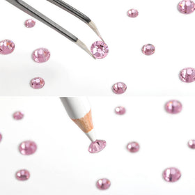Beadsland tweezers and tools included for precise placement of stones.