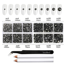 BEADSLAND wax pencil and tweezer kit for easy placement.