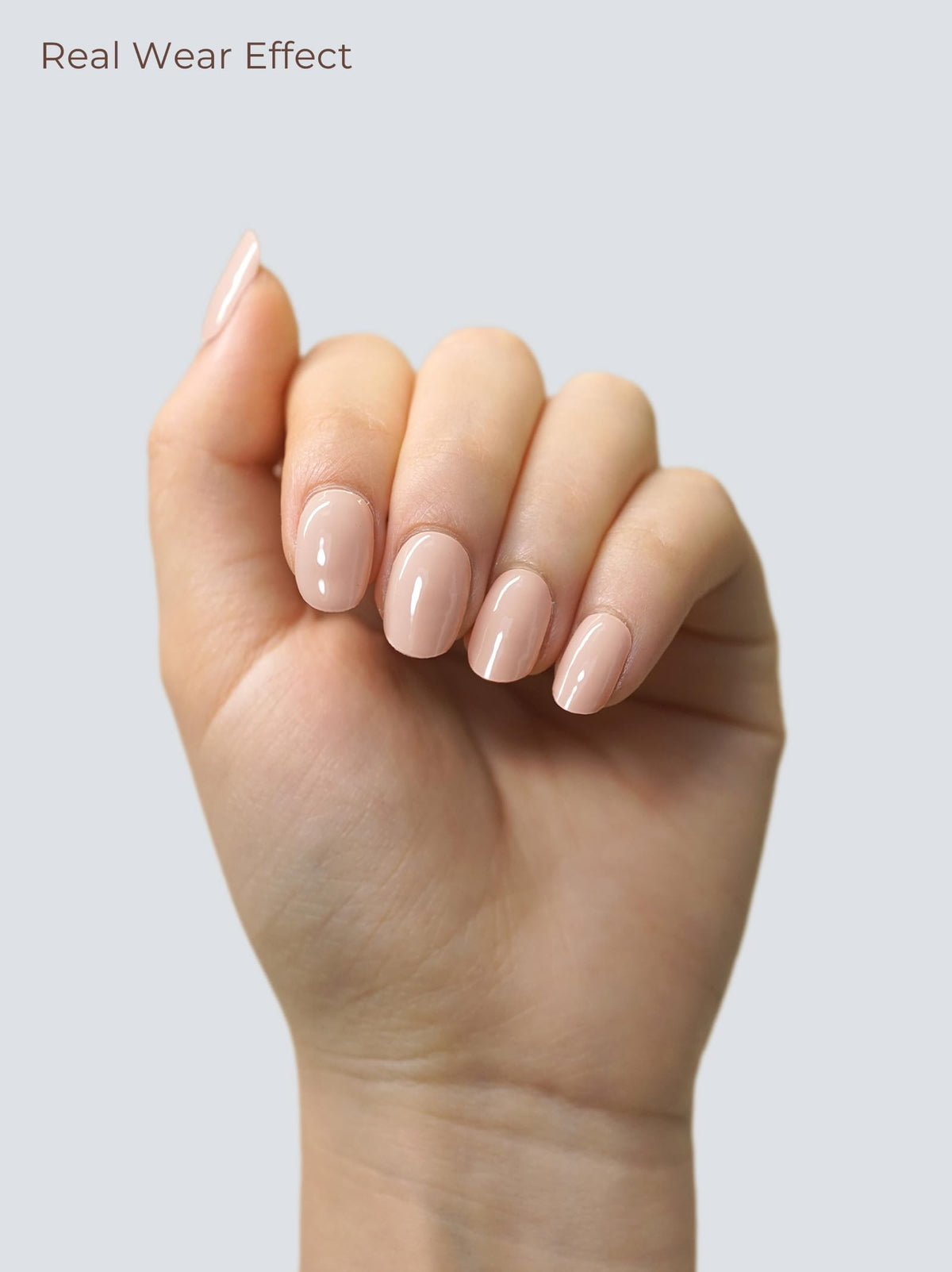 Beaolata nude blush design provides elegant color with long-lasting wear.