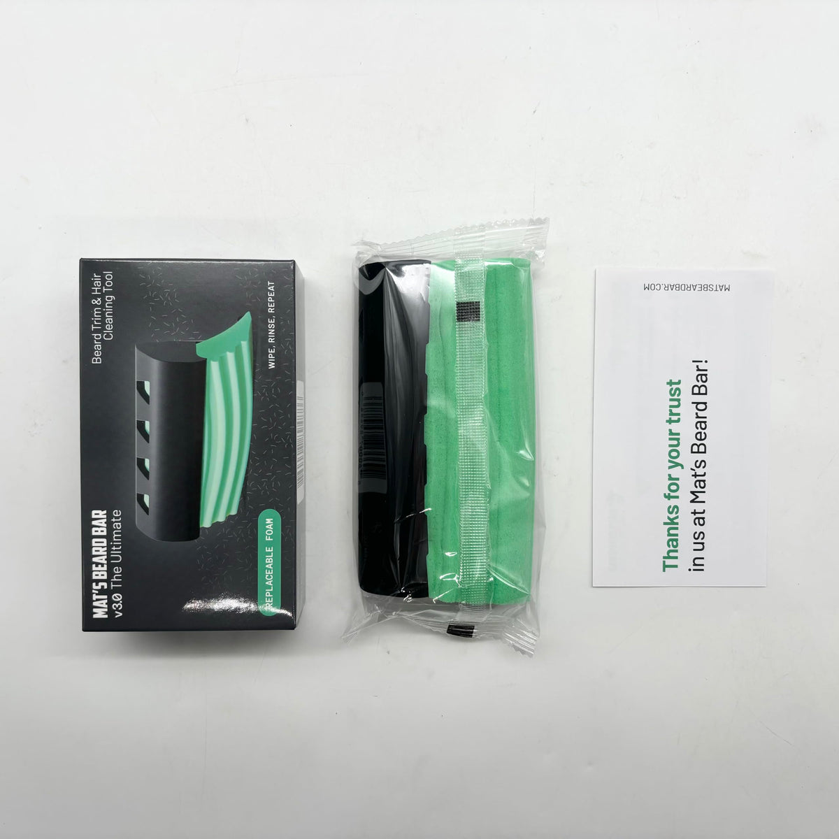 BEARD BAR Mat Ultimate v3.0 replaceable foam surface for quick maintenance