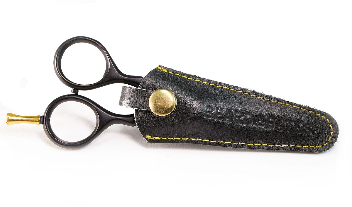 Beard & Bates 1878 Black Label Shears convex-edge blades for precise trims