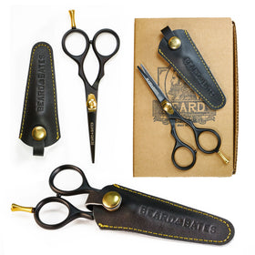 Beard & Bates 1878 Black Label Shears with holster for portable precision