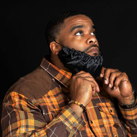 Gift-ready Beard Bonnet box presents a thoughtful beard-care gift.