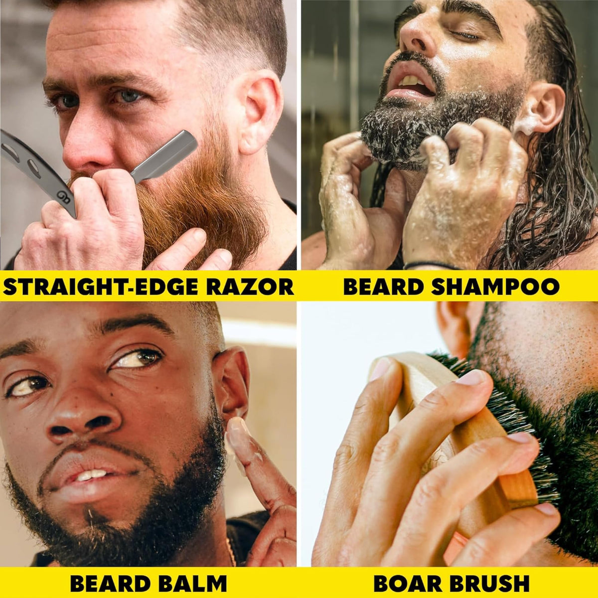 Beard Club grooming kit shampoo for clean, refreshed facial hair.