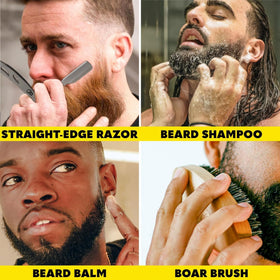 Beard Club grooming kit shampoo for clean, refreshed facial hair.