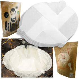 BeardBin Sink Guardian contour-molding design fits your sink for full coverage.